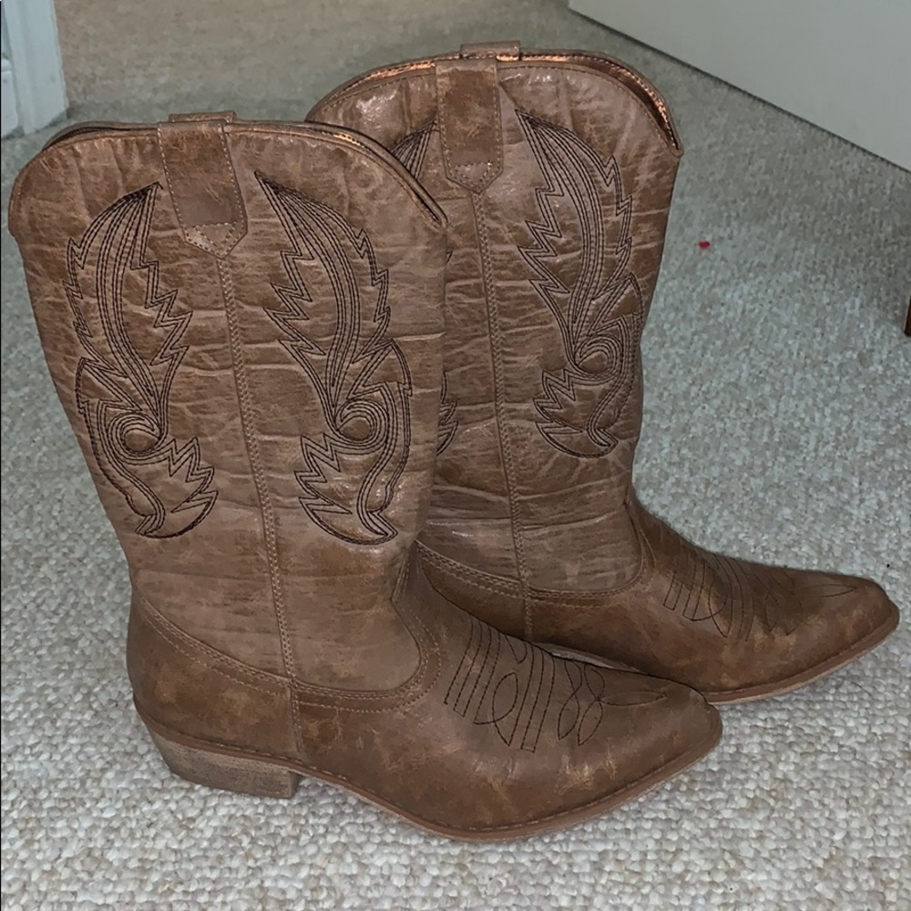 Cowboy Boots Worn Once for A Wedding!